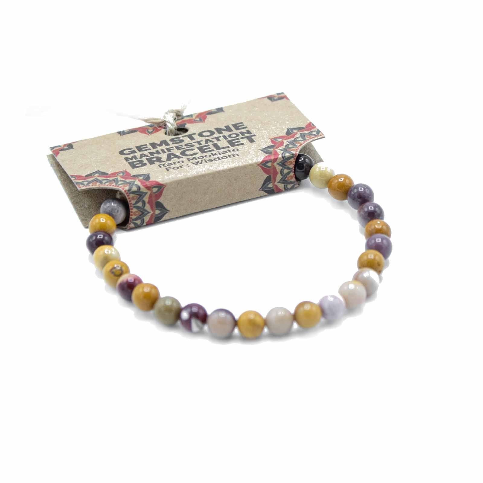 Gemstone Manifestation Bracelet · Rare Mookaite | Wisdom
