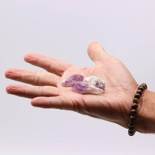 Amethyst Rough Point Cluster Collection · 500g