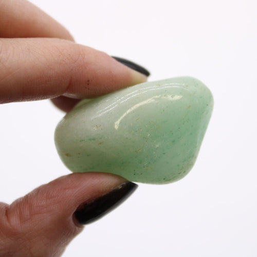 Curated Aventurine Tumble Stone Set · 12 Pieces